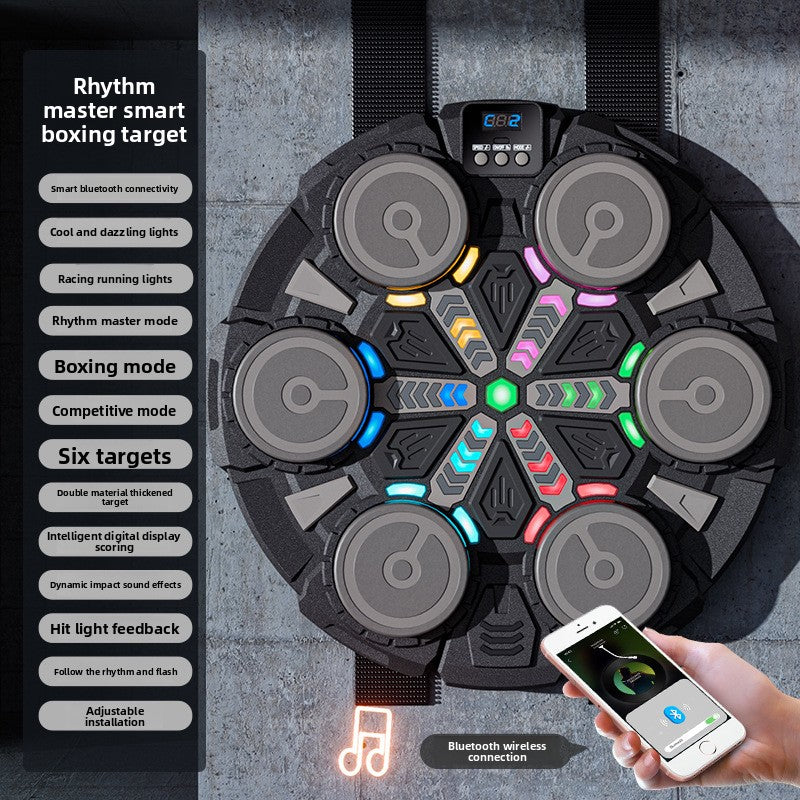 Smart Music Boxing Machine ? Bluetooth Wall Training Pad