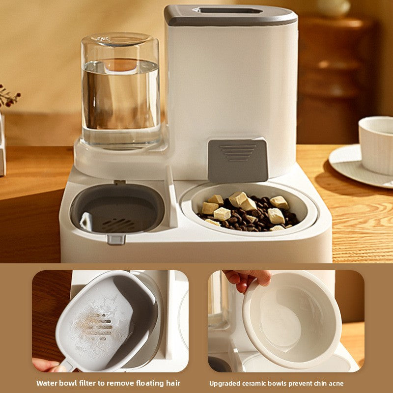 Smart Automatic Pet Feeder ? Timed Portion Control Pet Food Dispenser