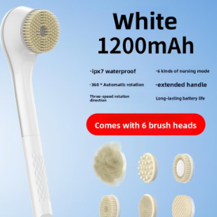 CleanSpa? Electric Bath Brush ? Deep Cleansing Body Scrubber