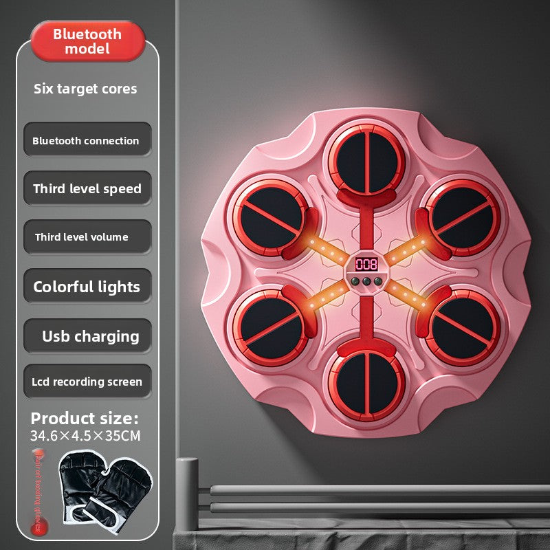 Smart Music Boxing Machine ? Bluetooth Wall Training Pad