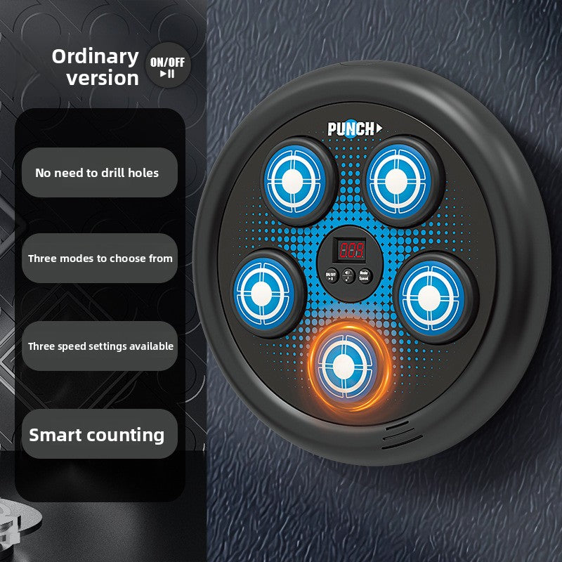 Smart Music Boxing Machine ? Bluetooth Wall Training Pad