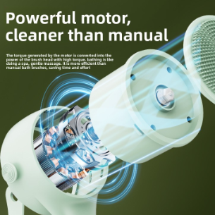 CleanSpa? Electric Bath Brush ? Deep Cleansing Body Scrubber