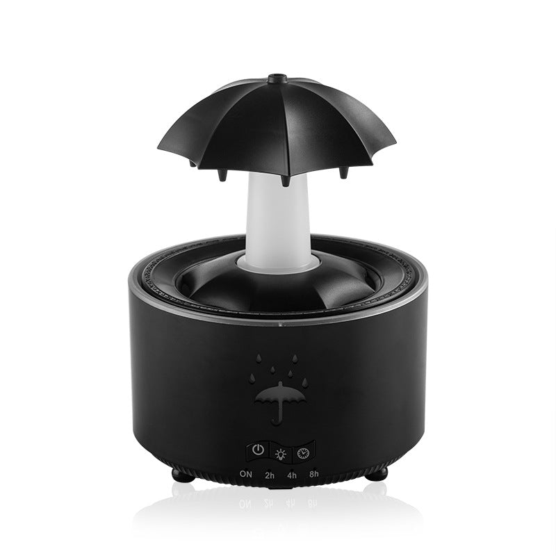 RainGlow? Colorful Raindrop Aromatherapy Diffuser ? LED Mist Humidifier