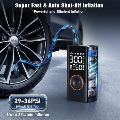 Smart Car Portable Air Pump ? Digital Tire Inflator