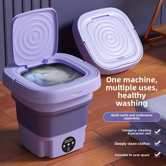 AquaMini? Portable Washing Machine ? Compact Foldable Laundry Washer