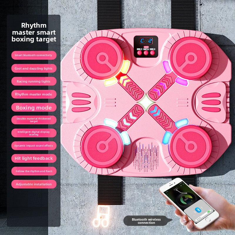 Smart Music Boxing Machine ? Bluetooth Wall Training Pad