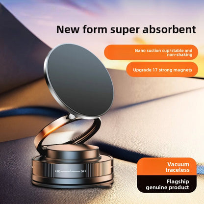 Magnetic Rotatable Phone Holder ? 360� Adjustable Car & Desk Mount