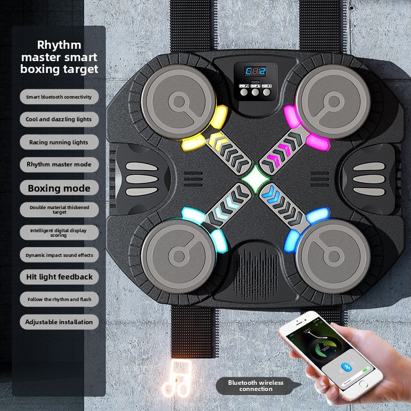 Smart Music Boxing Machine ? Bluetooth Wall Training Pad