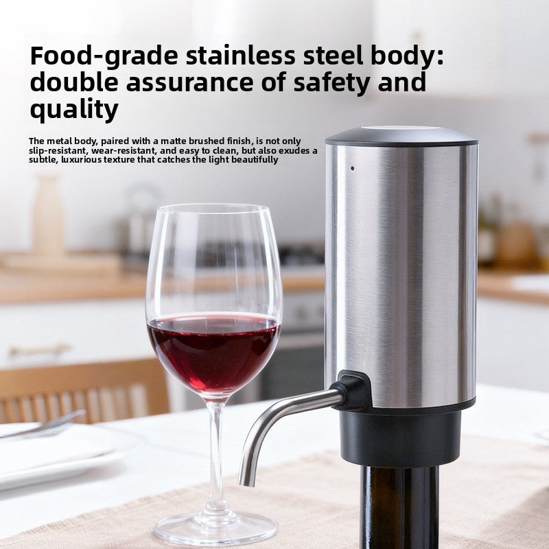 Electric Wine Dispenser & Aerator ? Automatic One-Touch Pouring System