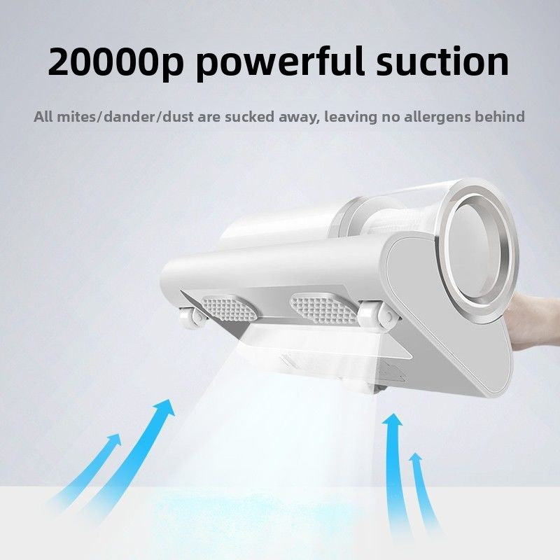 PureRest? Wireless UV Bed Vacuum Cleaner ? Deep Mattress & Sofa Sanitizer