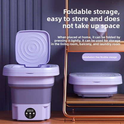 AquaMini? Portable Washing Machine ? Compact Foldable Laundry Washer
