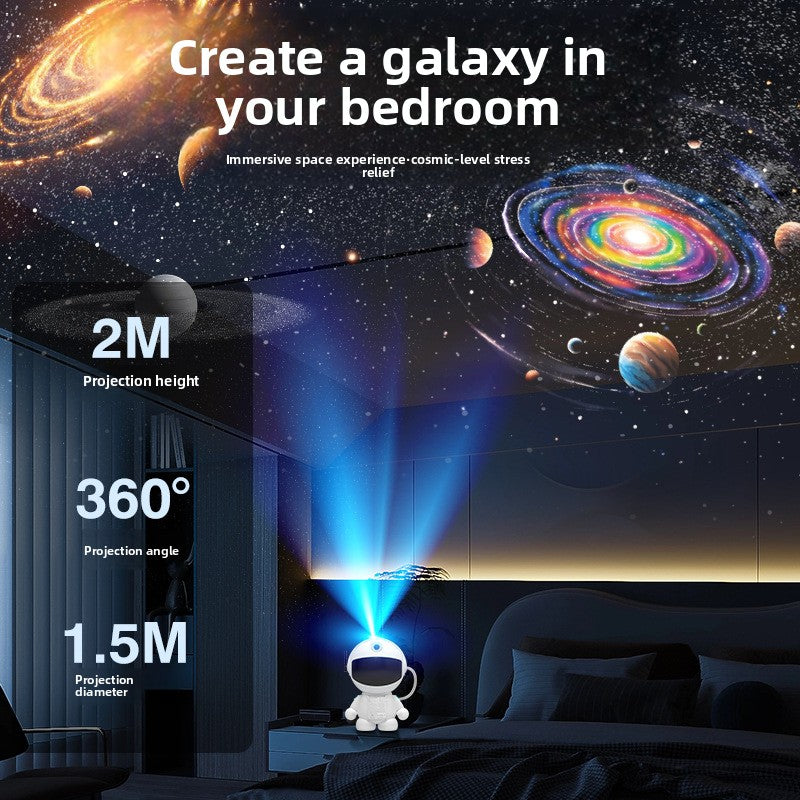 NebulaGlow? Galaxy Projector Lamp ? Starry Night Sky Light