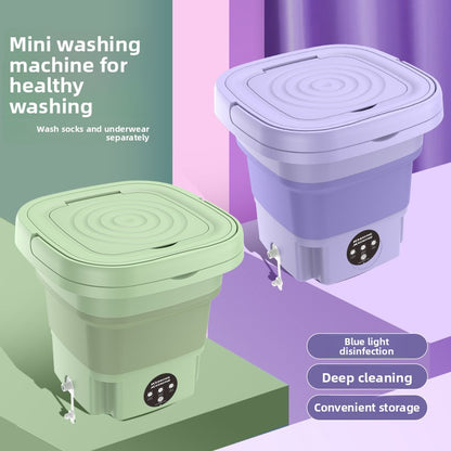 AquaMini? Portable Washing Machine ? Compact Foldable Laundry Washer