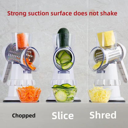 QuickChop? Manual Vegetable Chopper ? Easy, Safe, & Efficient Food Prep