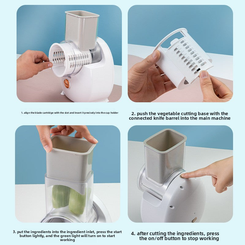 Multi-Functional Vegetable Slicer ? 12-in-1 Kitchen Food Chopper & Cutter