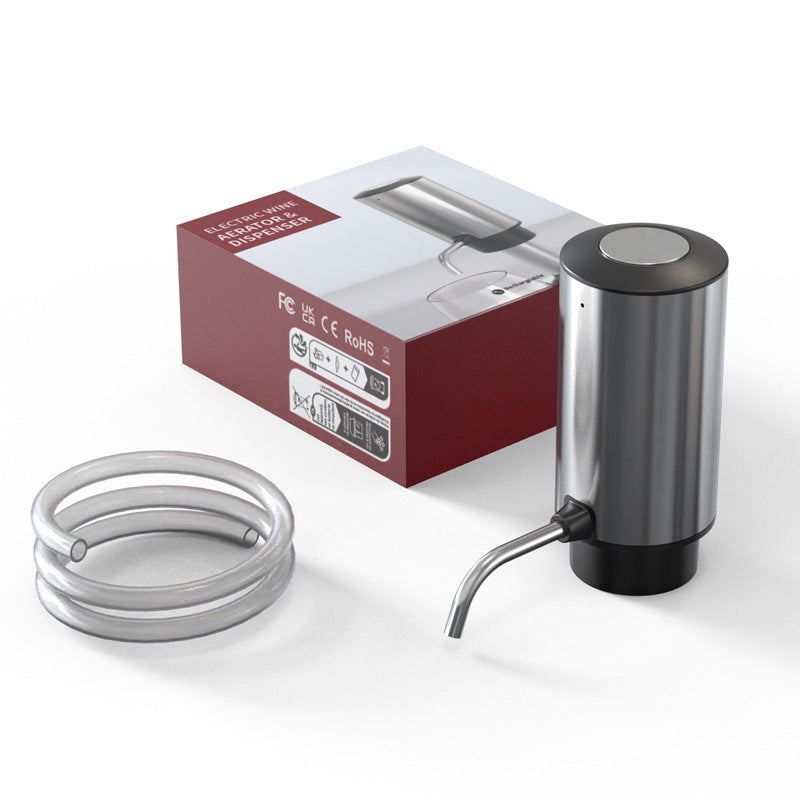Electric Wine Dispenser & Aerator ? Automatic One-Touch Pouring System