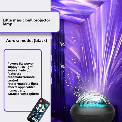 GalaxyAura? Star Projector Lamp ? 360� Night Sky LED Light